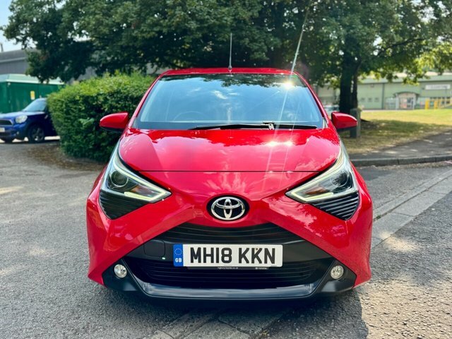Toyota Aygo 2018 1.0 Vvt-i X-plore Hatchback Red #2