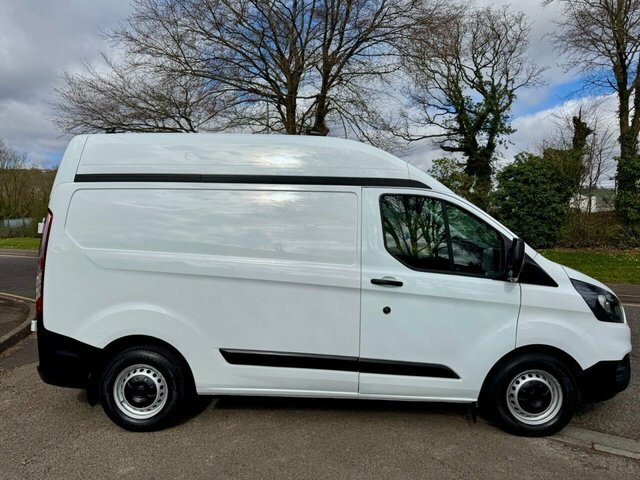 Ford Transit Custom 2020 2.0 300 Ecoblue Leader Panel Van M YT20USM White #6