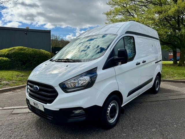 Ford Transit Custom 2020 2.0 300 Ecoblue Leader Panel Van M YT20USM White