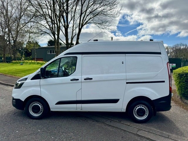 Ford Transit Custom 2020 2.0 300 Ecoblue Leader Panel Van M YS69OZJ White #5