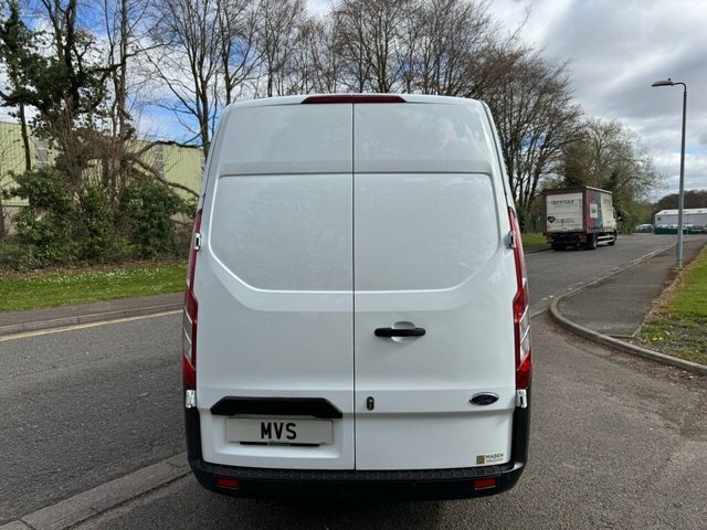 Ford Transit Custom 2020 2.0 300 Ecoblue Leader Panel Van M YS69OZJ White #6