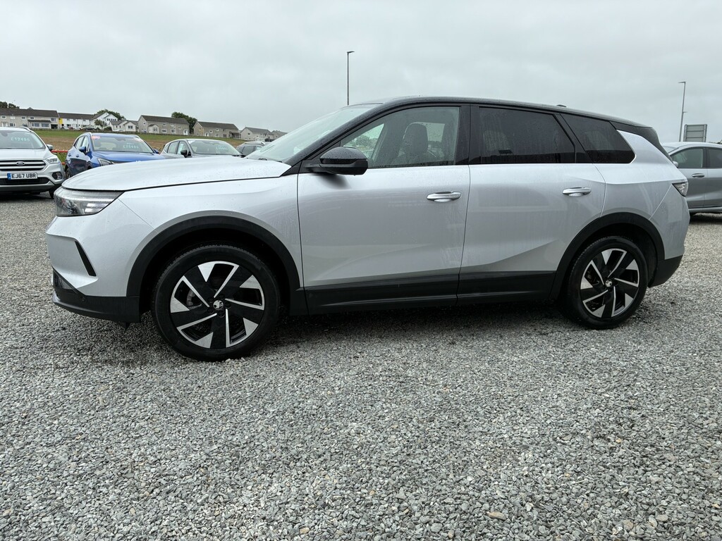 Vauxhall Grandland Suv 1.2 New Grandland Hybrid Ultimate 136Ps E-dct6 DL25ENV Silver #4