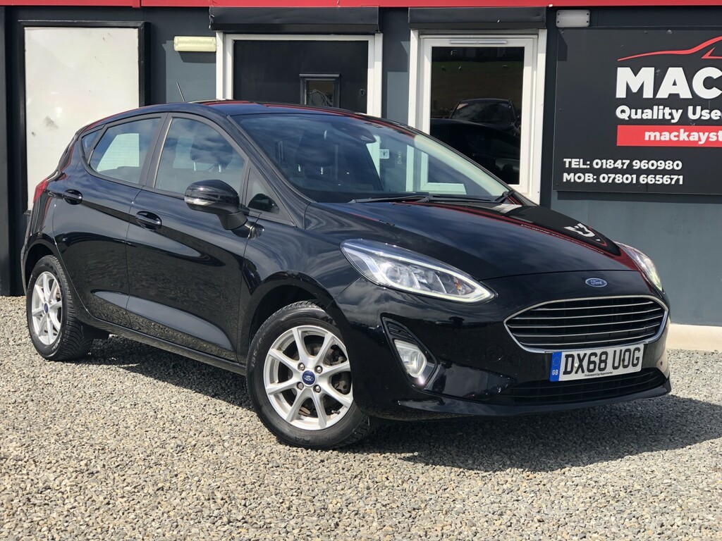 Ford Fiesta Hatchback 1.1 Ti-vct Zetec 2018 Black
