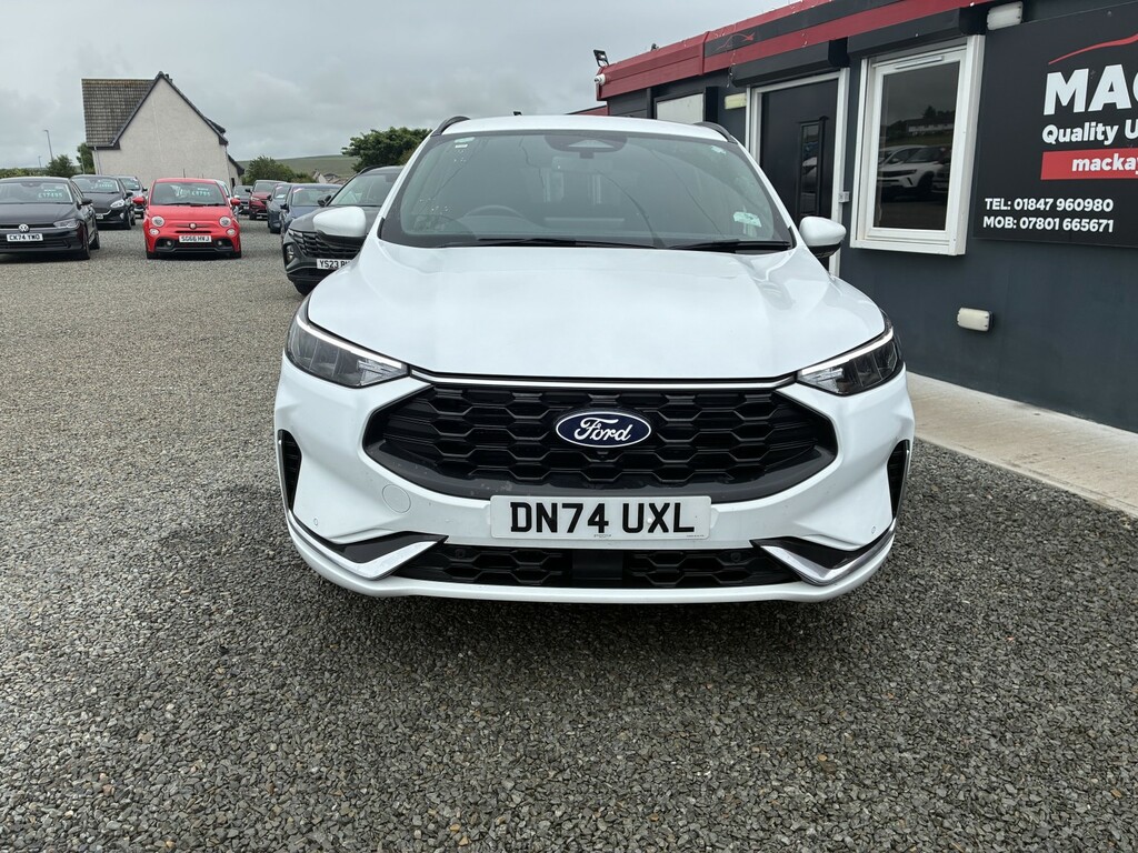 Ford Kuga Suv 2.5 Kuga St-line 2.5L Duratec Fhev 180P DN74UXL White #3