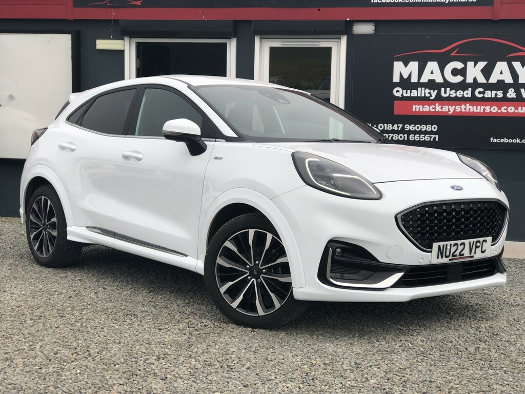 Ford Puma Suv 1.0 Puma St-line Vignale 1.0L Ecoboost White