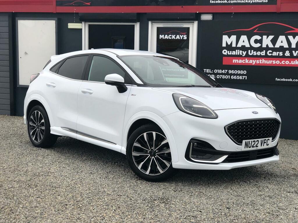 Ford Puma Suv 1.0 Puma St-line Vignale 1.0L Ecoboost White