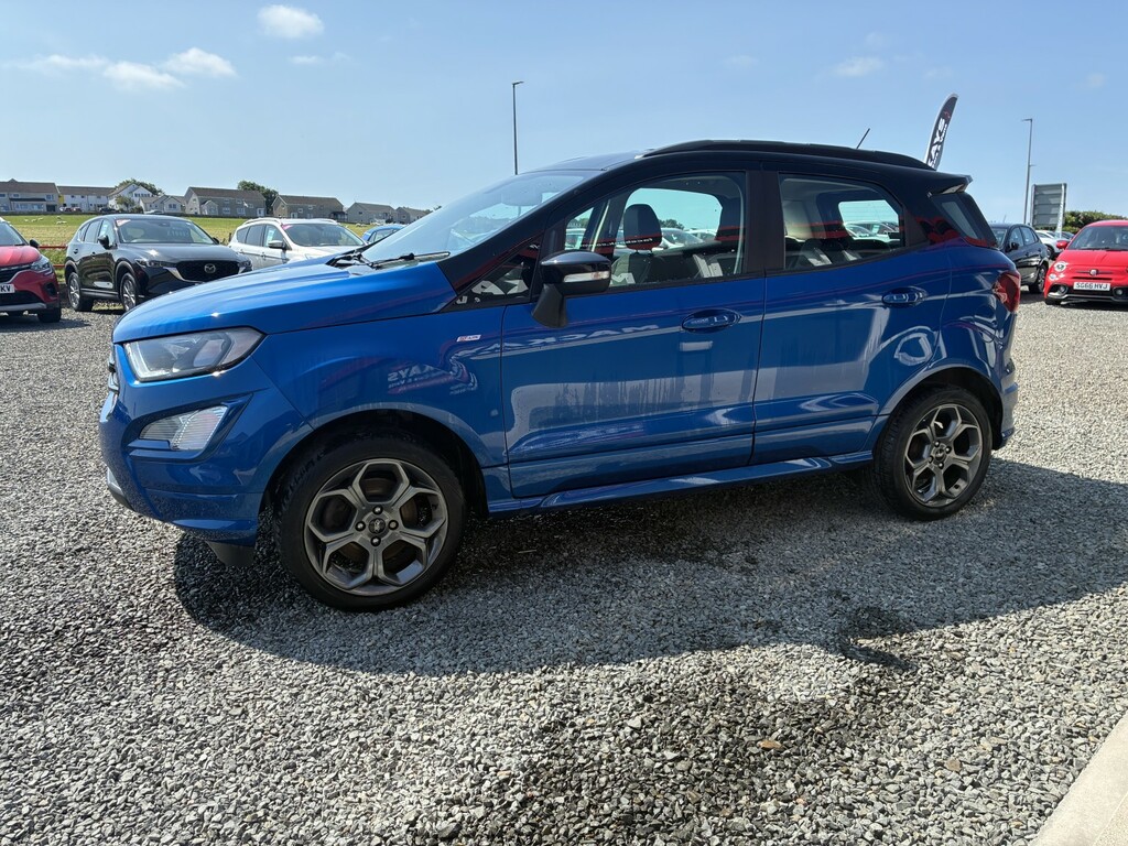 Ford Ecosport 1.0 T Ecoboost St-line SX18BHL Blue #4