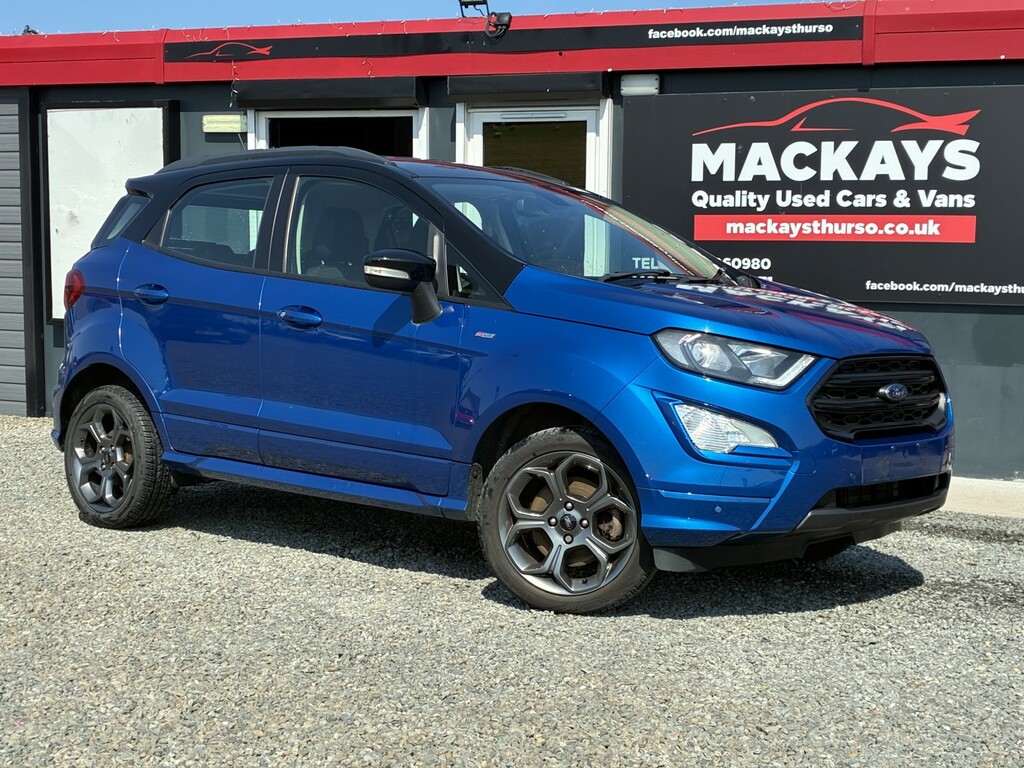 Ford Ecosport 1.0 T Ecoboost St-line Blue