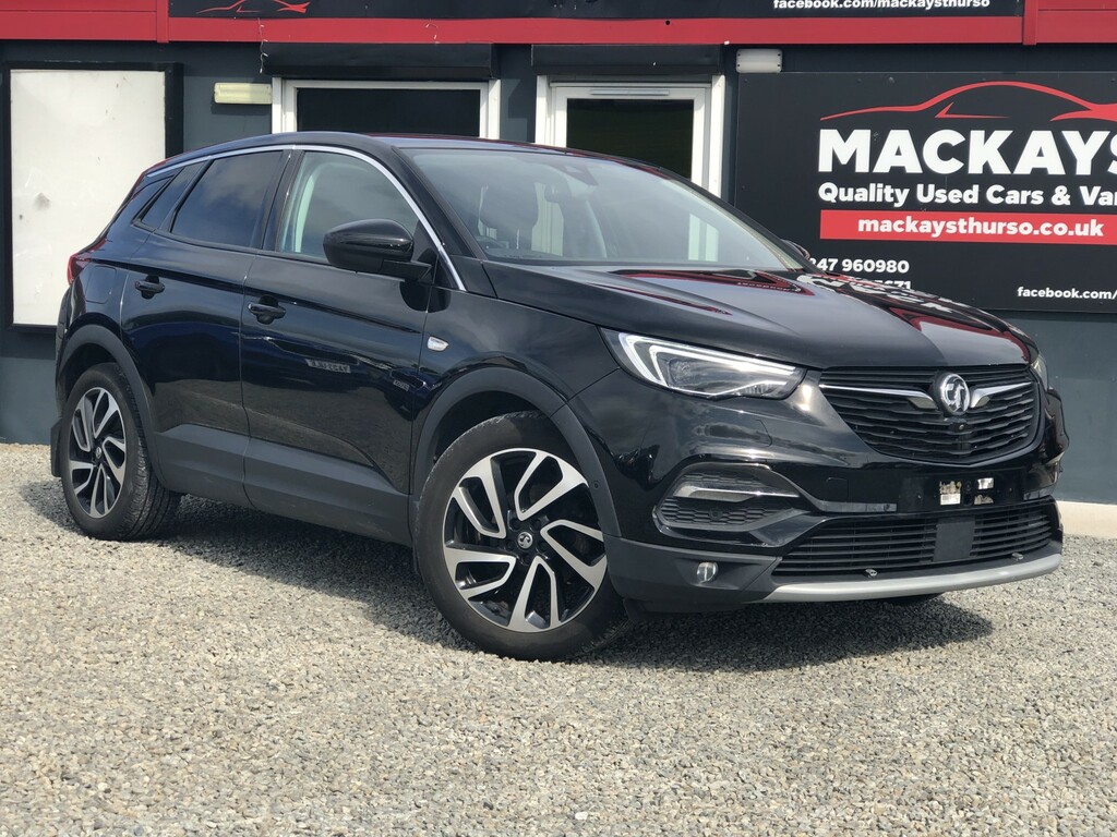 Vauxhall Grandland X 2.0 Turbo D Blueinjection Ultimate Black