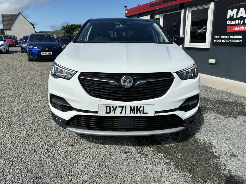 Vauxhall Grandland X Suv 1.5 Turbo D Sri Nav 2022 White #3