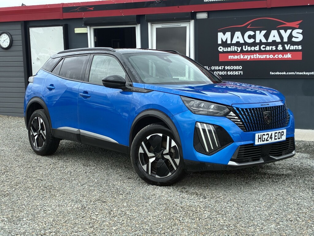 Peugeot 2008 Suv 1.2 New 2008 Gt Hybrid 136 E-dsc6 2024 Blue