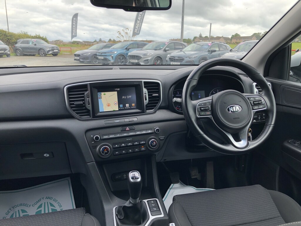 Kia Sportage 1.7 Crdi Black #8