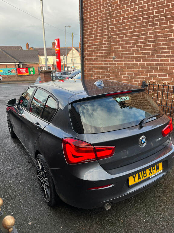 BMW 1 Series 116D Se Business Nav Servotronic YA18XPM Grey #2