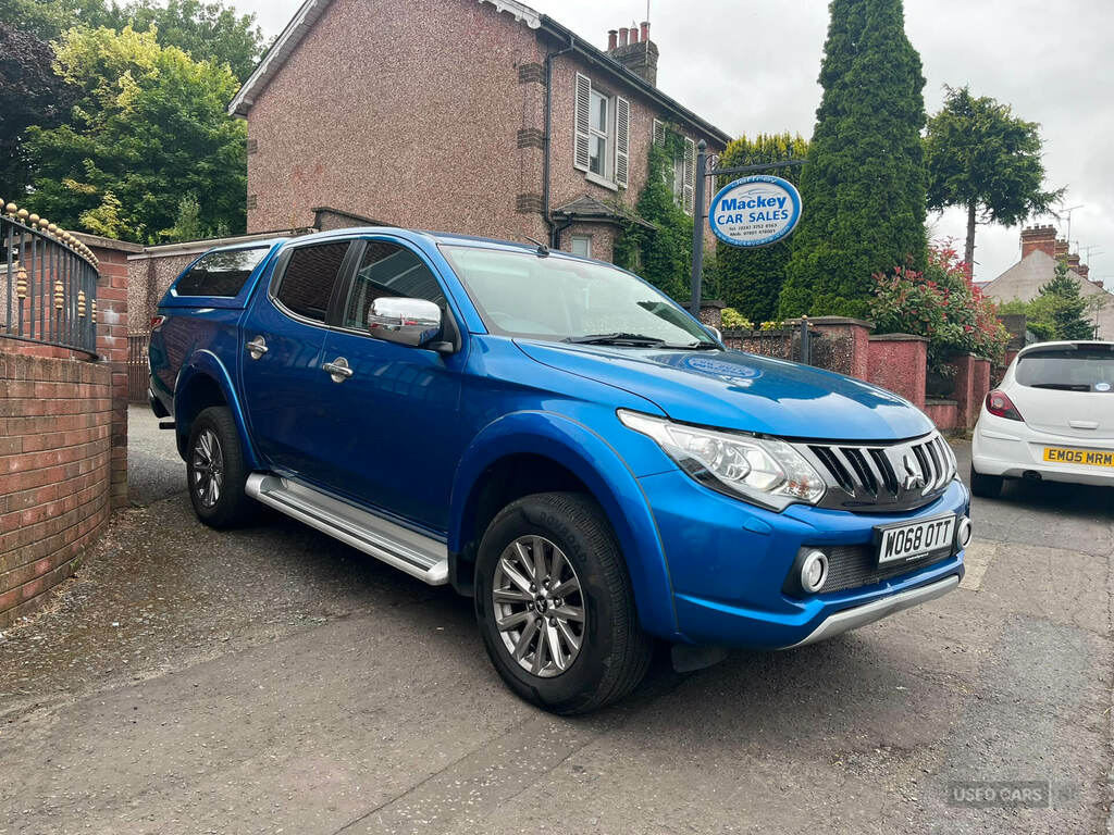 Mitsubishi L200 Double Cab Di-d 178 Barbarian 4Wd Blue #3