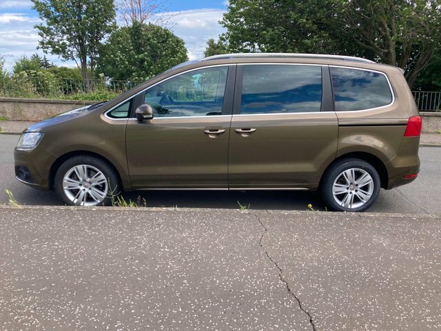 Seat Alhambra 2011 2.0 Tdi Cr Se Dsg Euro 5 Brown #6