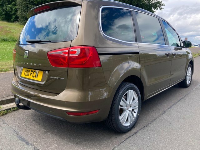 Seat Alhambra 2011 2.0 Tdi Cr Se Dsg Euro 5 Brown #4
