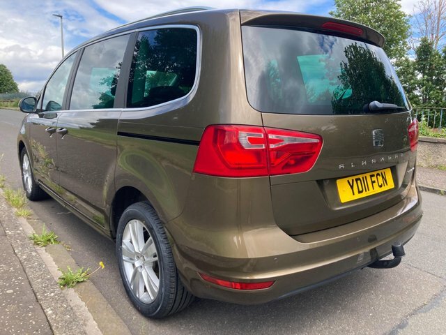Seat Alhambra 2011 2.0 Tdi Cr Se Dsg Euro 5 Brown #5