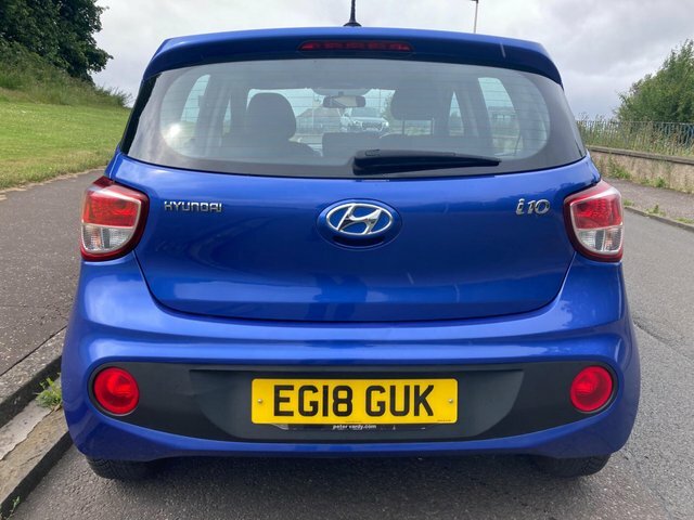 Hyundai I10 2018 1.0 Se Euro 6 Blue #4