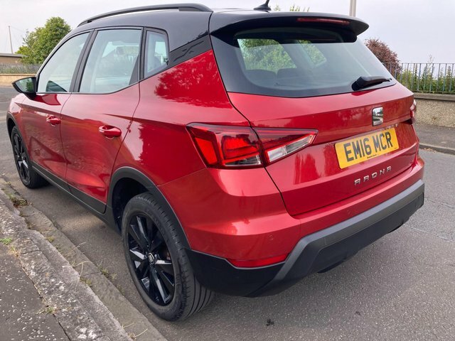 Seat Arona 2018 1.6 Tdi Se Technology Lux Euro 6 Ss Red #5