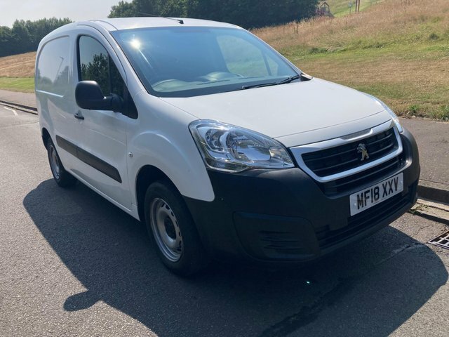 Peugeot Partner 2018 1.6 Bluehdi 855 Se L1 Stop Start White
