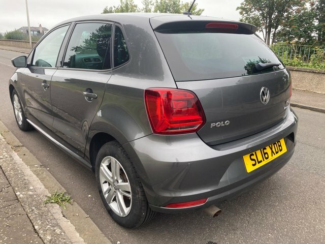 Volkswagen Polo 2016 1.2 Tsi Bluemotion Tech Match Euro 6 Ss SL16XDB Grey #4