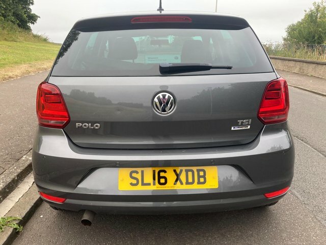 Volkswagen Polo 2016 1.2 Tsi Bluemotion Tech Match Euro 6 Ss SL16XDB Grey #3