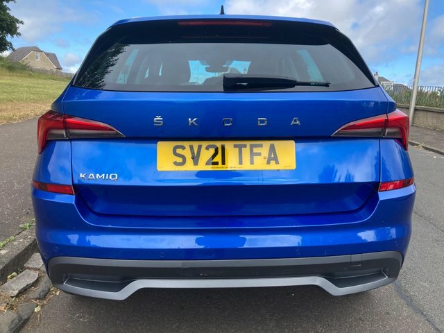 Skoda Kamiq 2021 1.0 Tsi Se L Euro 6 Ss Blue #4