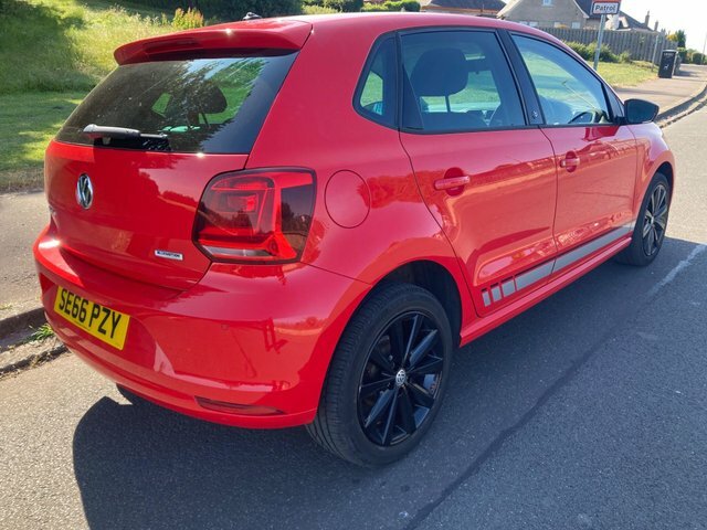 Volkswagen Polo 2017 1.0 Bluemotion Tech Beats Euro 6 Ss Red #3