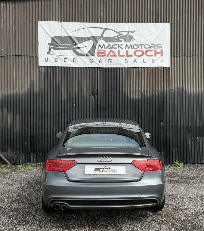Audi A5 Hatchback 2.0 Tdi S Line 2014 Grey #6