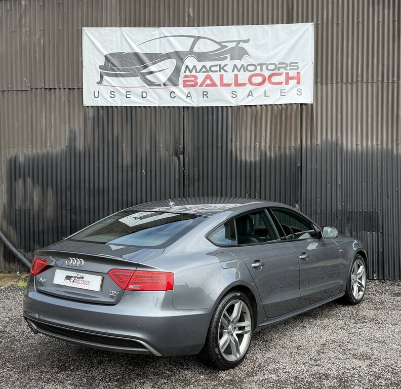 Audi A5 Hatchback 2.0 Tdi S Line 2014 Grey #5