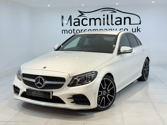 Mercedes-Benz C Class 2.0 C220d Amg Line Premium Saloon G-t White #6