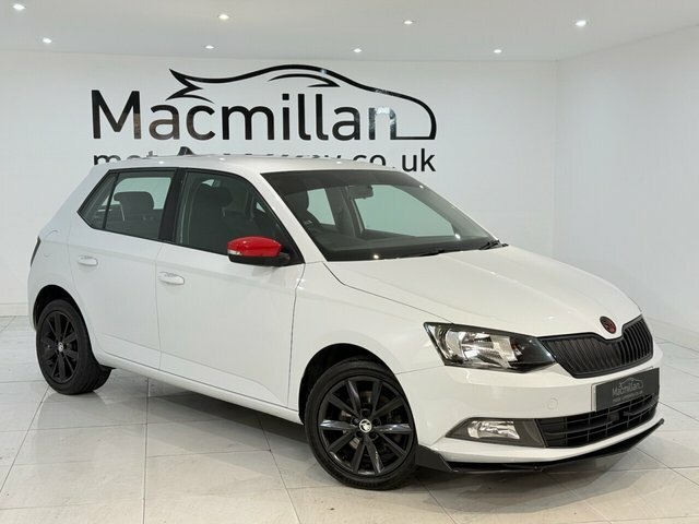 Skoda Fabia 1.0 Tsi Redline Hatchback Euro 6 White #4