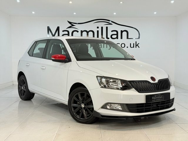 Skoda Fabia 1.0 Tsi Redline Hatchback Euro 6 White #3