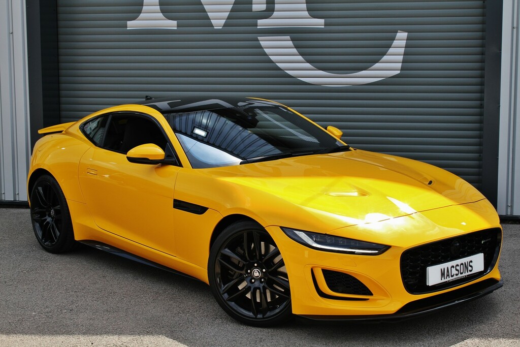 Jaguar F-Type Coupe 5.0 V8 R-dynamic P450 Awd 2021 Yellow #2