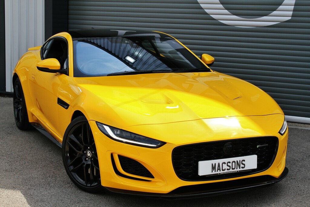 Jaguar F-Type Coupe 5.0 V8 R-dynamic P450 Awd 2021 Yellow #3