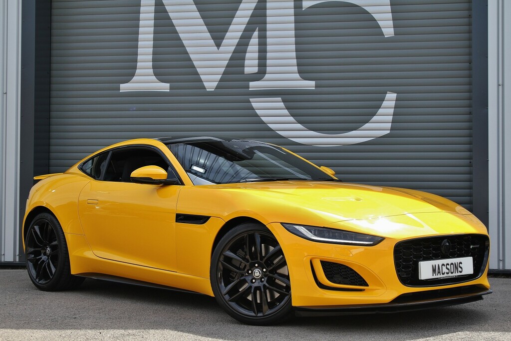Jaguar F-Type Coupe 5.0 V8 R-dynamic P450 Awd 2021 Yellow