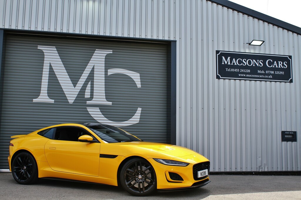 Jaguar F-Type Coupe 5.0 V8 R-dynamic P450 Awd 2021 Yellow #5