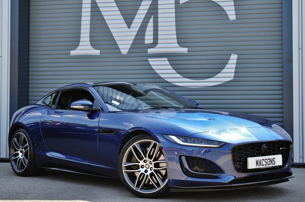 Jaguar F-Type Coupe 5.0 V8 R-dynamic P450 Awd 2020 Blue