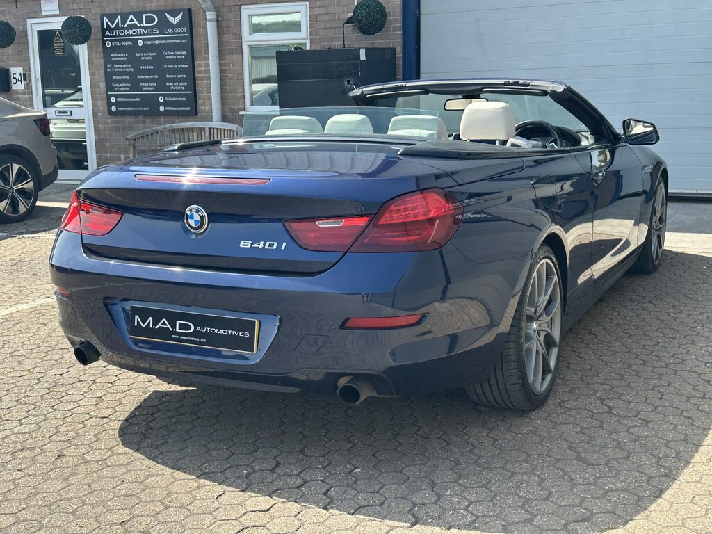 BMW 6 Series 640I Se Black #8