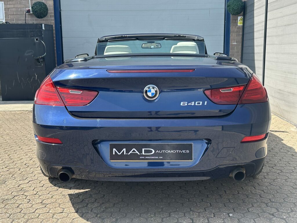 BMW 6 Series 640I Se Black #7