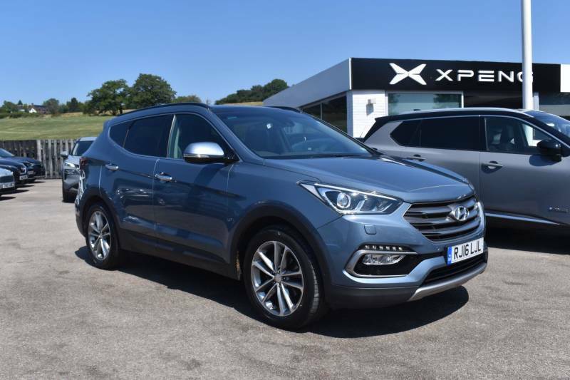 Hyundai Santa Fe 2.2 Crdi Blue Drive Premium Se 4Wd Euro 6 Ss Blue #10