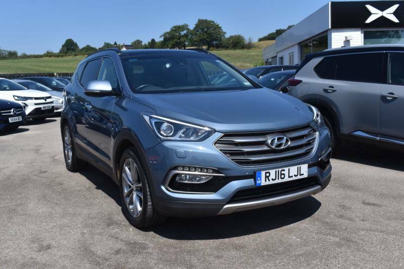 Hyundai Santa Fe 2.2 Crdi Blue Drive Premium Se 4Wd Euro 6 Ss Blue #11