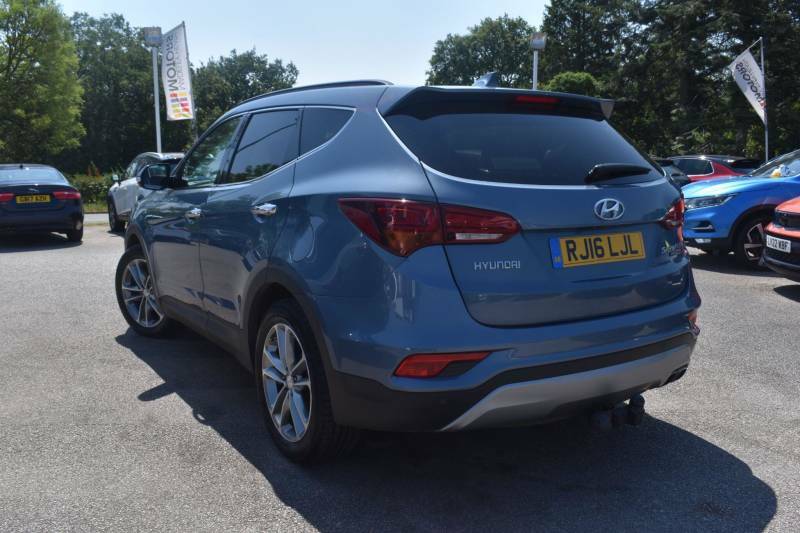 Hyundai Santa Fe 2.2 Crdi Blue Drive Premium Se 4Wd Euro 6 S Blue #3