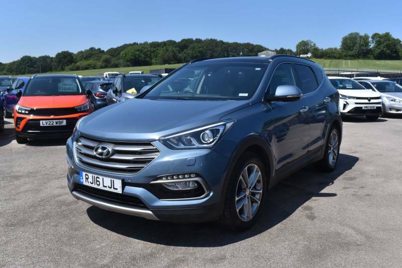 Hyundai Santa Fe 2.2 Crdi Blue Drive Premium Se 4Wd Euro 6 Ss Blue #13
