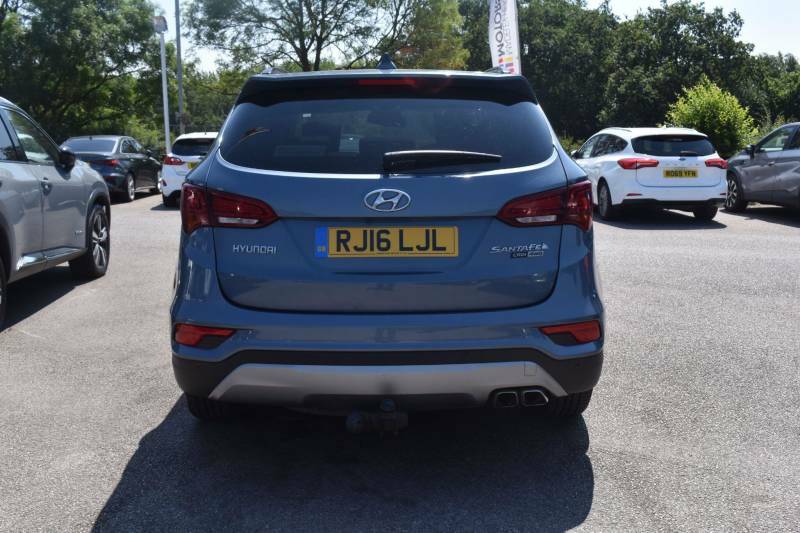 Hyundai Santa Fe 2.2 Crdi Blue Drive Premium Se 4Wd Euro 6 Ss Blue #15