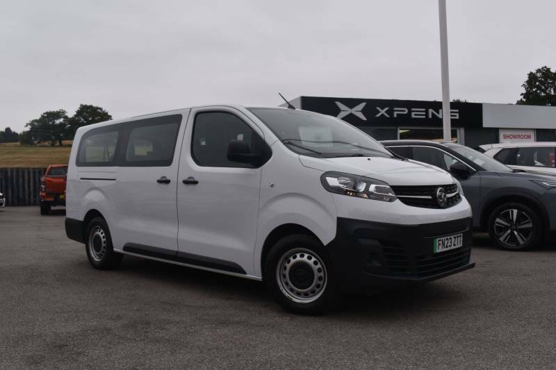 Vauxhall Vivaro 50Kwh Combi Lwb 9 Seat, 7.4Kw Charger - FN23ZTT White