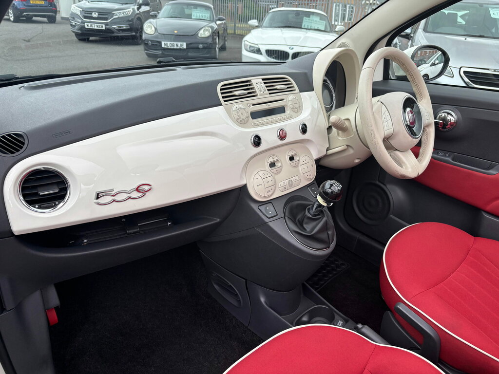 Fiat 500C Twinair Lounge 3-Door Grey #16