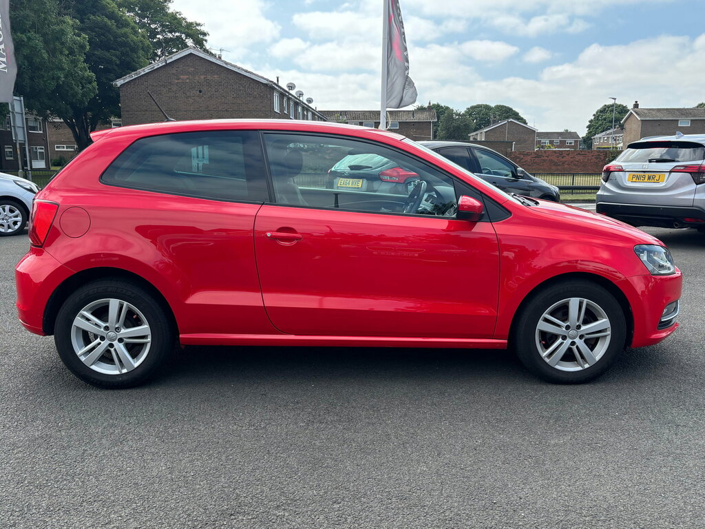 Volkswagen Polo 1.0 Bluemotion Tech Match Hatchback Man Red #3