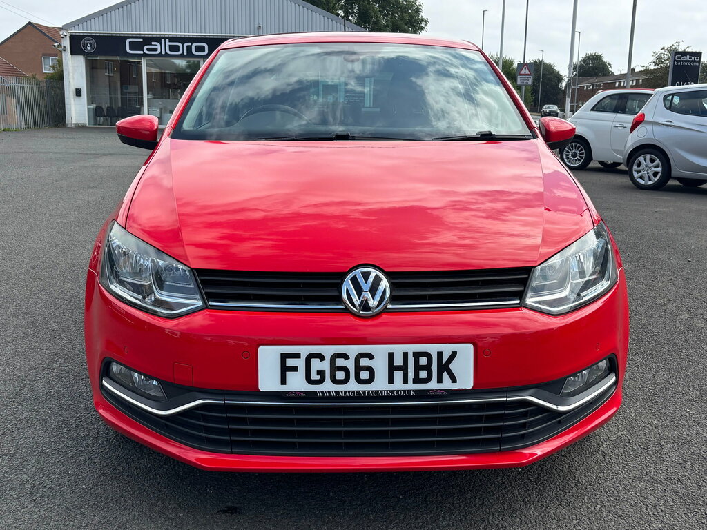 Volkswagen Polo 1.0 Bluemotion Tech Match Hatchback Man Red #2
