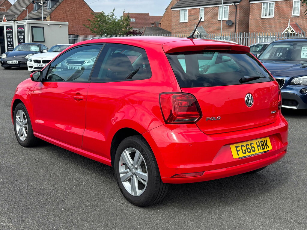 Volkswagen Polo 1.0 Bluemotion Tech Match Hatchback Man Red #6